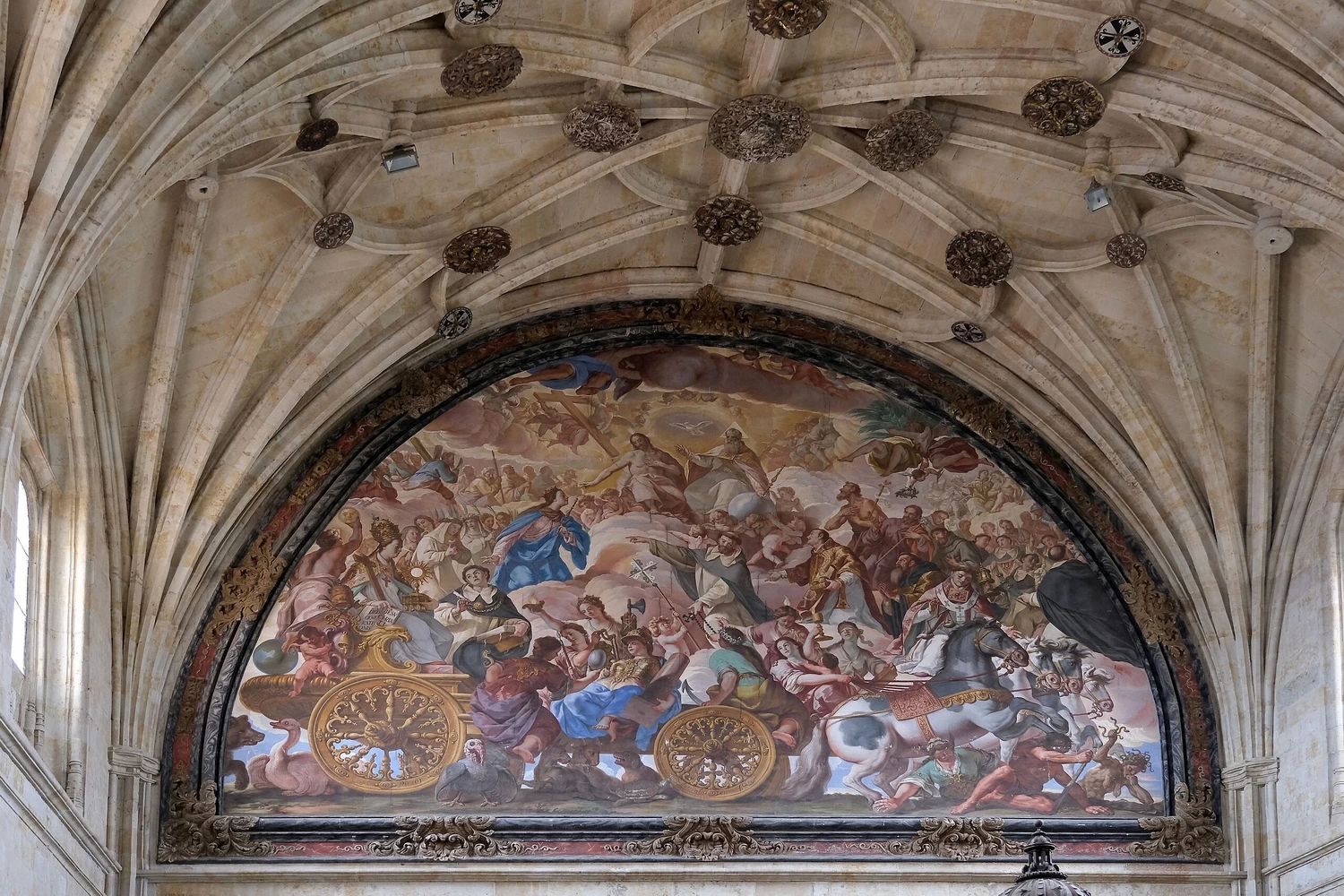 La Chiesa militante e trionfante - Convento di San Esteban, Salamanca